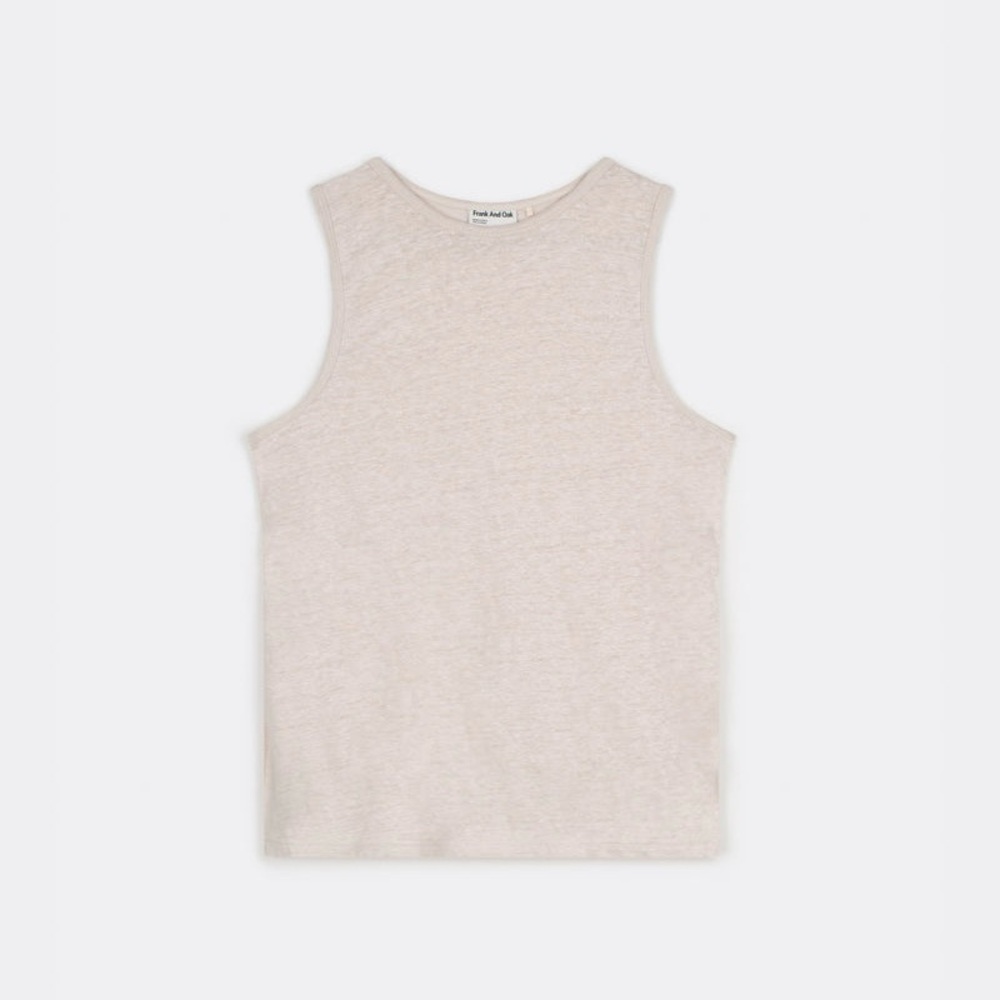 Frank & Oak Linen Tank Top